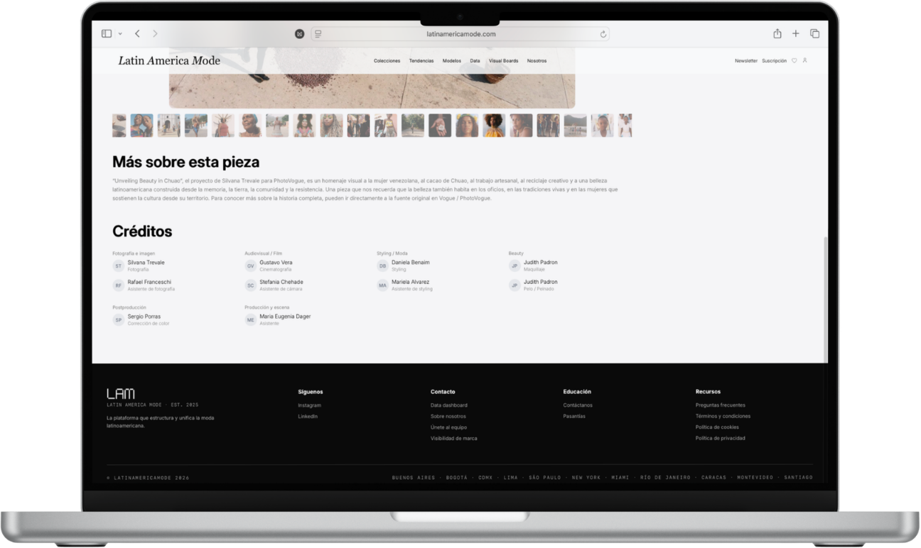 A universe of credits